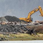 Work underway on damaged section of Rialto revetment at La Push