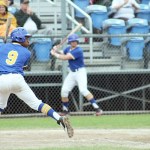 Caitlin Shiffman                                Alex Junior awaits a pitch while playing for the Kitsap BlueJackets during the 2015 West Coast League season. Junior, along with Dylan Vchulek, are the first players signed by the Port Angeles Lefties.