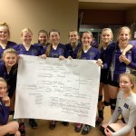 Quilcene won the District 2 volleyball championship to earn a No. 1 seed to the tri-district tournament at Crescent next Saturday. Team members, from left to right, Pearl Munn, Maddy Coffey, Marissa Kieffer, Katie Bailey, Sydney Brown, Bailey Kieffer, Katie Love, Allison Jones, Emily Hitt, McKenzie Kieffer and Abbygael Weller.