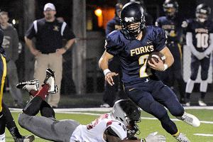 PREP FOOTBALL: Second half stumbles cut down Forks