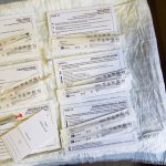 A standard testing kit used in rape cases is laid out on a table at Yakima Valley Memorial Hospital in Yakima earlier this month. Hospital nurses are often the first point of contact for victims of rape and sexual assault and are responsible for collecting the initial physical evidence. (Shawn Gust/Yakima Herald-Republic via AP)