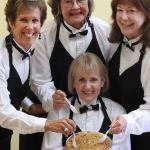 Seated is Marcia Homer. Back row, from left, is Paula Crawford, Jean Emard and Pat Witt.