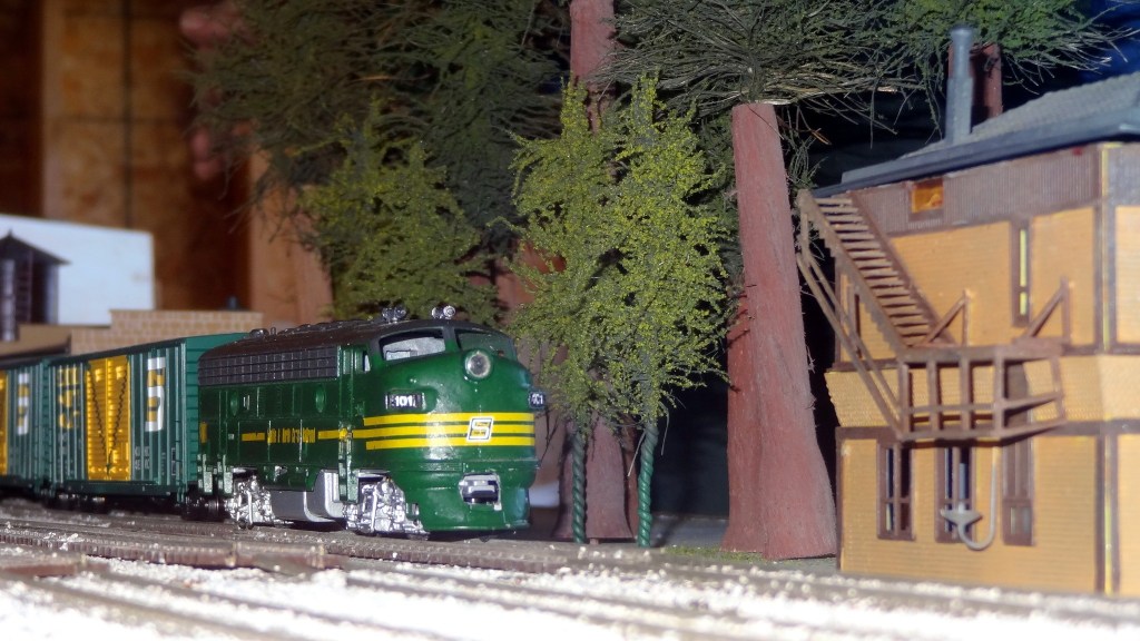 Members of the North Olympic Peninsula Railroaders say their latest project re-creates the railway from Discovery Bay to Joyce in miniature form. (Matthew Nash/Olympic Peninsula News Group)