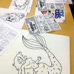 Local authors, artists and musicisans are invited to submit their best poems and stories for the 2017 Tidepools Magazine Contest. Seen here are preliminary designs for the upcomig &ldquo;Tidepools Magazine.&rdquo; &mdash; Michael Mills. The contest also includes categories for fine art, digital art and photography.