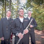 The Woodwind trio, Trident Winds, seen here &mdash; a detachment of Navy Band Northwest &mdash; and a tuba soloist will perform at 3 p.m. Sunday at the Port Angeles High School Performing Arts Center, 1203 E. Lauridsen Blvd. &mdash; U.S. Navy.
