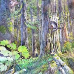 During Art Walk, this painting by Larry Eifert, titled &ldquo;Carbon River,&rdquo; will be on display at Gallery 9, 1012 Water St. &mdash; Larry Eifert.