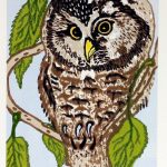 &rdquo;Owls Always Love …&rdquo; by Philip Carrico is part of an exhibit at the Port Townsend Gallery.