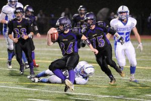 PREP FOOTBALL: Lights dim on Sequim in district playoffs