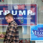 North Olympic Peninsula residents had split reactions to the news that Donald J. Trump would be the next president of the United States. (Jesse Major/Peninsula Daily News)