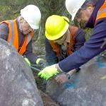 &ldquo;The logjams will slow the water&rsquo;s velocity and allow for fine sediment and gravel to settle, creating better habitat salmon need for laying eggs,&rdquo; said the tribe&rsquo;s habitat program manager. (Tiffany Royal/Northwest Indian Fisheries Commission )