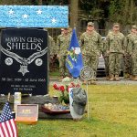 ‘He died for love’: Medal of Honor recipient honored at his grave