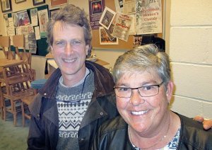 The NorthWest Women&rsquo;s Chorale and the Peninsula Men&rsquo;s Gospel Singers will join forces this evening during a concert at Holy Trinity Lutheran Church in Port Angeles. Seen here are Joy Lingerfelt, director of NorthWest Women&rsquo;s Chorale, and Michael Rivers, director of Peninsula Men&rsquo;s Gospel Singers.