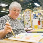 Sequim artist switches hands, finds new goals after stroke