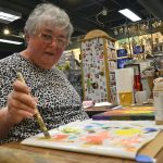 Sequim artist switches hands, finds new goals after stroke