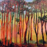 &rdquo;Summer&rdquo; is one of Linda Stadtmiller&rsquo;s more recent pieces she&rsquo;s completed after she suffered a stroke in 2015.