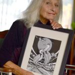 Caroline Culbertson sold the original to a Seattle art collector and kept a print for her living room. (Diane Urbani de la Paz/for Peninsula Daily News)