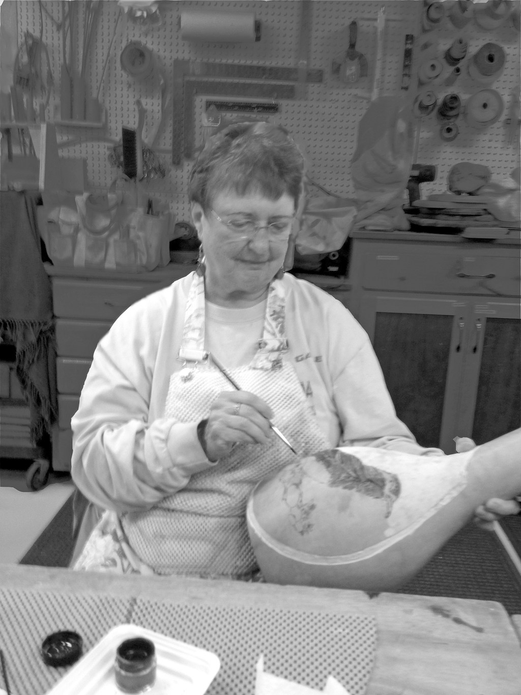 Artist Gale Lawrence will be the featured artist Saturday during the 11th annual Wooden Art Show in Sequim. (Pacific Northwest Artisans)