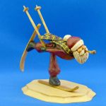 These wood carving by Pat Donlin, &ldquo;Santa on Skis,&rdquo; will be on display Saturday during the 11th annual Wooden Art Show in Sequim. (Pacific Northwest Wood Artisans)
