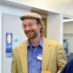Matt Sircely of Port Townsend was among more than 200 at the Jefferson County Democrats&rsquo; reorganization meeting at Chimacum High School last Sunday. (Diane Urbani de la Paz/For Peninsula Daily News)