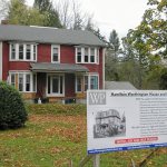 The Quilcene Historical Museum received a $1,500 grant from the Washington Trust for Historical Preservation to help with its restoration of fireplace tiles at the historic Hamilton-Worthington House. (The Quilcene Historical Museum)