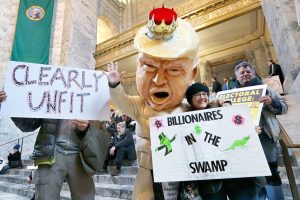 Trump cruises to Electoral College victory despite protests