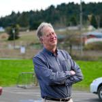 Bill James retired for a while. Then, against all expectations, he became a volunteer at OlyCAP. (Diane Urbani de la Paz/for Peninsula Daily News)