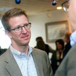 U.S. Rep. Derek Kilmer told more than 50 people during a Port Angeles Business Association Meeting on Tuesday he&rsquo;ll focus on bipartisan issues in the coming year, such as an anticipated infrastructure push as the new administration takes office in January. (Jesse Major/Peninsula Daily News)