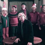 The fourth annual Holiday Hi-Jinx Show will begin at 6:30 tonight at the Joseph F. Wheeler Theater at Fort Worden State Park, 25 Eisenhower Way, Port Townsend. Seen here in the rear row from left are George Rezendez, Carla Main, Tom Svornich, John Maxwell, Kurt Festinger and Dirk Anderson. At front center is Paul Rogers, show organizer.