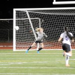 Matthew Nash/Olympic Peninsula News Group Sequim goalkeeper Claire Henninger recorded 10 shutouts as the Wolves produced the finest season in school history. Henninger has been picked as the All-Peninsula Girls Soccer MVP.