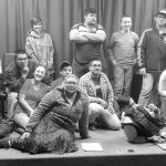 Zorina Barker/for Peninsula Daily News                                Some cast members for an upcoming private performance of biblical stories are, in front from left, Mika Velasquez and Micah Truong; middle row from left, Calysta Bos, Juan Mena, Teah Mena, Marcos Mena, Isaias Mena and Julio Garcia; and in back from left, Diana Garcia, Taya Bos, Antigone Barker, Sebastian Velasquez, Ashtin Barker, Timothy Truong and Raul Garcia.