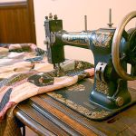 The Historical Quilts exhibit will be gone in March and is made up of mostly quilts on loan from community members. (Cydney McFarland/Peninsula Daily News)