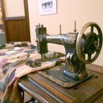 The Historical Quilts exhibit will be gone in March and is made up of mostly quilts on loan from community members.