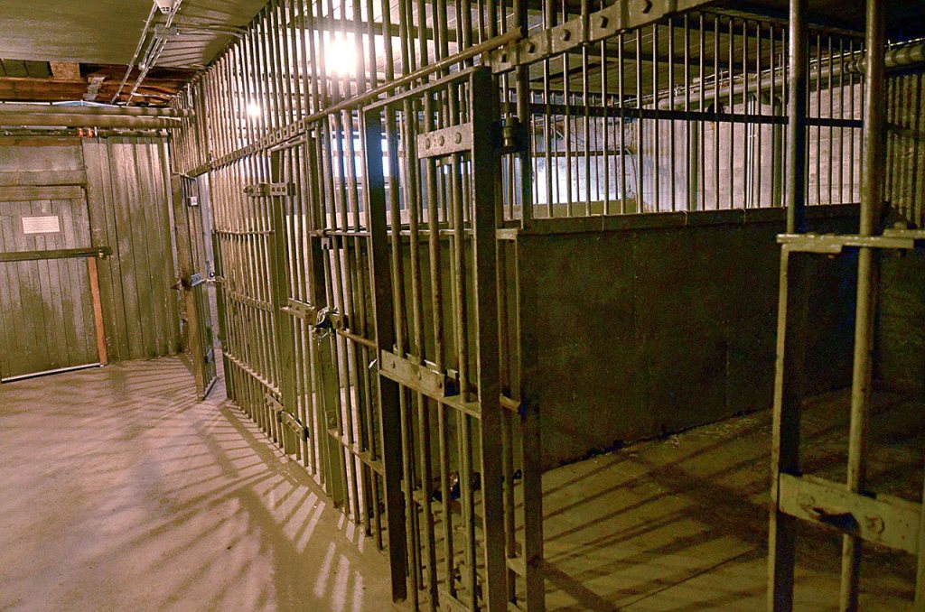 The jail in the basement of the museum is consistently one of the most popular exhibits. (Cydney McFarland/Peninsula Daily News)