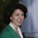 In this Nov. 20 photo, Rep. Cathy McMorris Rodgers, R-Wash., arrives at the Trump National Golf Club Bedminster clubhouse in Bedminster, N.J., to meet with President-elect Donald Trump. (Carolyn Kaster/The Associated Press)