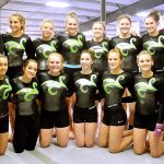 From left, rear, are Elizabeth Sweet (Sequim), Aiesha LaTourette, Jaden Dugger, Makenzee Richardson,Ennisa Albin, Karlie Gochnour, Nikki Price, Maya Wharton, Cassandra Middlestead and Laurel Pfeffer (Sequim). From left, front, are Gaby Alice, Shania Dumdie, Sydney Miner, Cassidy Tamburro, Katrin Goudie and Laura Rooney.