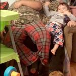 From left to right are Dezman Harper, Robert Young and Tharon Sluharty. All were involved in Sunday&rsquo;s wreck at Lake Crescent.