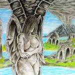 Red Dragonfly                                &ldquo;Atlantis,&rdquo; an original illustration by Kingston artist Tim Warden, will be among those highlighted at the Red Dragonfly during the Port Townsend Gallery Walk on Saturday.