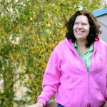 Atilla Mitrovich shares an apartment with her two sons in Port Townsend. (Diane Urbani de la Paz/for Peninsula Daily News)