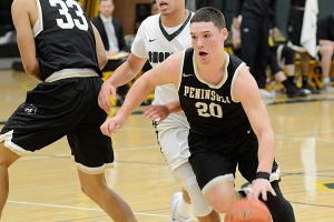 COLLEGE BASKETBALL: Peninsula men, women sweep Shoreline in division opener