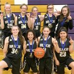 The Avalanche Black, from left, back row are Maggie Ruddell, MJ Cooke, Millie Long, Myra Walker and Hannah Reetz. From left, front row are Jaida Wood, Camille Stensgard, Jada Cargo and Jazzlynn Yallup