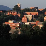 This Aug. 17, 2011, photo shows the campus of Washington State University in Pullman. (Alan Berner/The Seattle Times via AP)