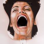 A guitar decorated by Allyn Cowan. (Juan de Fuca Foundation)