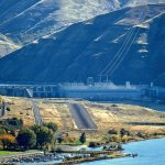 The Lower Granite Dam on the Snake River in Washington state is seen in October 2016. The Federal Columbia River System Cultural Resources Program, which tracks some 4,000 historic sites that also include homesteads and missions, is now contributing information as authorities prepare a court-ordered environmental impact statement concerning struggling salmon and the operation of 14 federal dams in the Columbia River Basin. (Jesse Tinsley/The Spokesman-Review via AP)