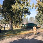 An Irondale house was damaged in a Thursday morning fire. (East Jefferson Fire-Rescue)