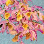 &ldquo;Wedding Bells&rdquo; is a floral painting by Douglas Selley Byrd on view at Gallery 9 in Port Townsend.