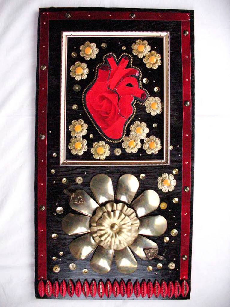 Loran Scruggs&rsquo; tin can art will be on display at the Port Townsend Gallery.