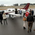 Passenger air service provider makes presentation in Port Angeles