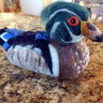 Terri Biondolino&rsquo;s felt animals are featured at the Harbor Art Gallery.