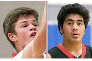 BOYS BASKETBALL: Port Townsend’s Berkley Hill, Dtrius Kelsall co-MVPs of Olympic 1A League