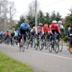 Matthew Nash/Olympic Peninsula News Group                                Riders in the Tour de Dungeness race along Woodcock Road on Saturday. The second leg of the Tour de Dungeness will take place next Saturday along the same roads around Sequim.